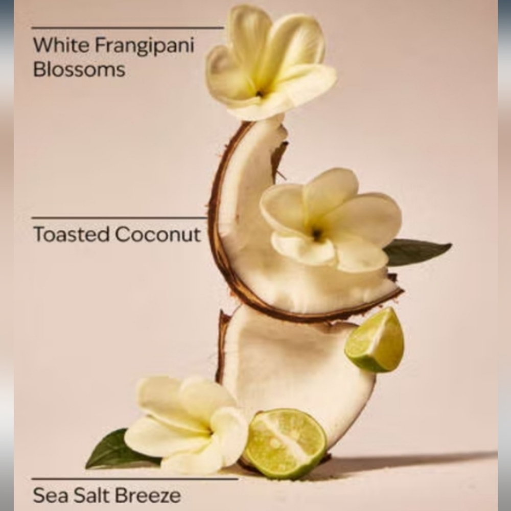Bath & Body Works At The Beach Hydration Set - Blue and Gold - Picture 2 of 4